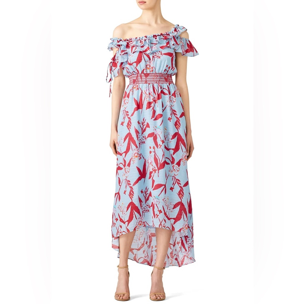 Tanya Taylor ‘Meegan’ Parrot/Tulip Maxi Dress